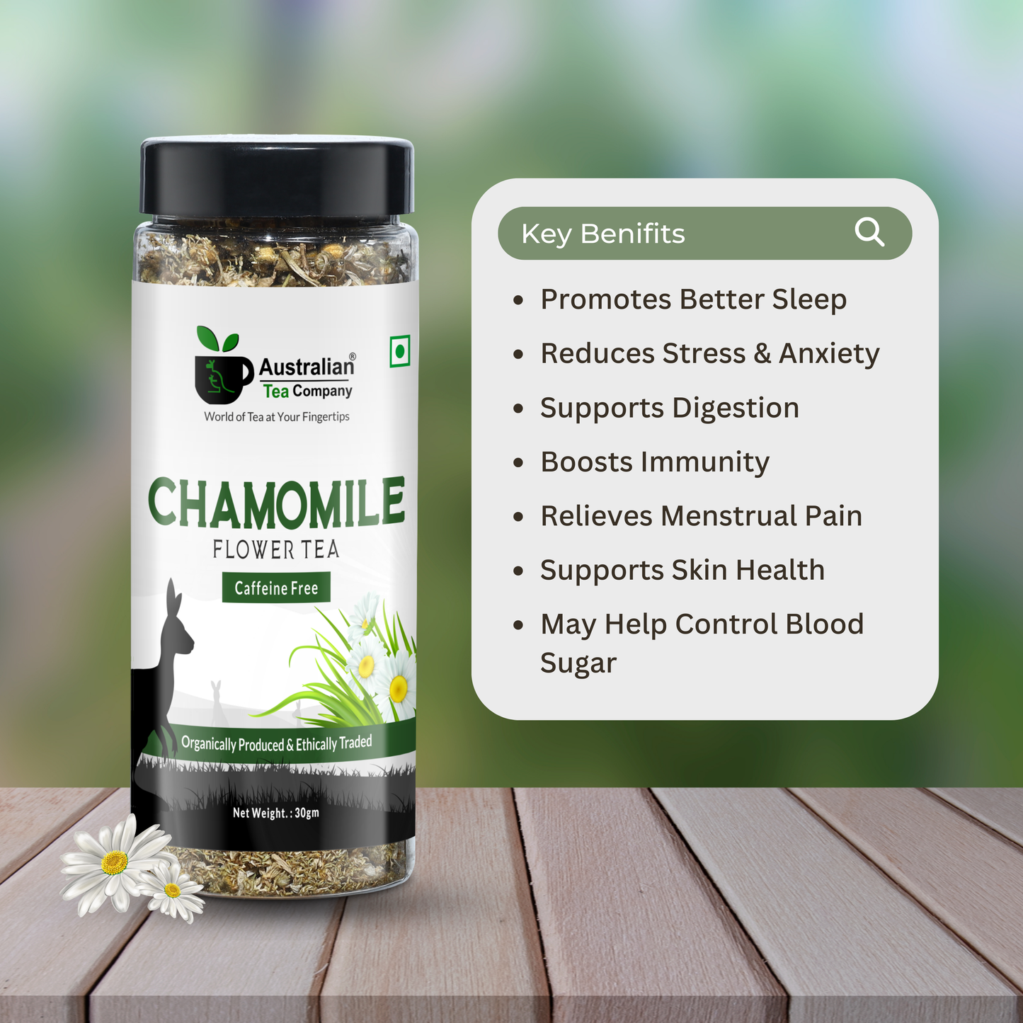 Chamomile Flower Loose Leaf Tea